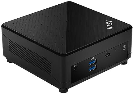 MSI Cubi 5 12M-004EU i3-1215U mini PC Intel Core™ i3 8 GB DDR4-SDRAM 256 GB SSD Windows 11 Pro Nero
