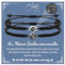 SUNSH Paar Armbänder,Projektion Armband,100 Sprachen Ich Liebe Dich Armband,Fernbeziehung Geschenk,Valentinstag,Geburtstag,Jahrestag,Weihnachten,Geschenk an Männer Frauen,Seelenverwandten-2 Schwarz