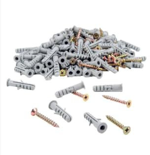 Super Mundo - 60pcs tacos con tornillos 5x50mm(99781)