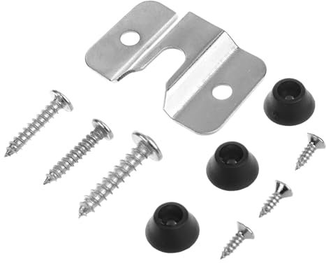 LATAFA Dart Board Wall Mount Bracket, Portable Metal Dart Board Bracket, Stable Mounting Set with U-Shaped Groove for Hardware Kit Replacement, RP0RHQMS21HM5Q0UQO