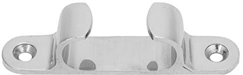 ANKROYU Boots-Bugkeil, gerade Klampenlinie aus Edelstahl, Marine-Boots-Yacht-Hardware, Boots-Hardware-Bugkeil, Klampen-Klampen-Unterlegkeil für Marine-Yacht, Silber (4 Zoll)