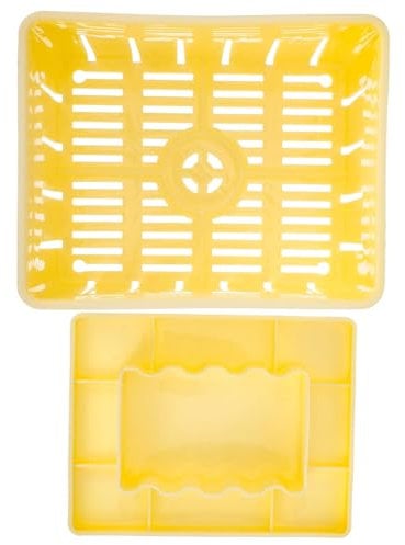 IMIKEYA Tofu Press Mould Plastic DIY Homemade Tofu Maker Pressing Mold Box Soybean Curd Making Mould Soy Cheese Press Mold for Kitchen Home