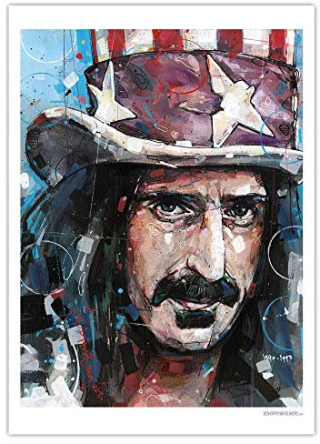 Jos Hoppenbrouwers Frank Zappa Poster (50 x 70 cm)