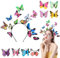 Aweisile Serre Tete Papillon et 8 Pièces Aléatoire Barrette Papillon Bandeau Papillon Serre-Tête Papillon Bandeau Serre Tete Papillon Femme Serre Tête Pince Papillon pour Carnaval Cosplay Mariage