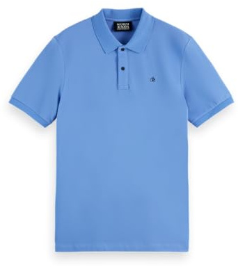 Scotch & Soda Herren Logo Polo Shirt Polo Shirt (1er Pack)