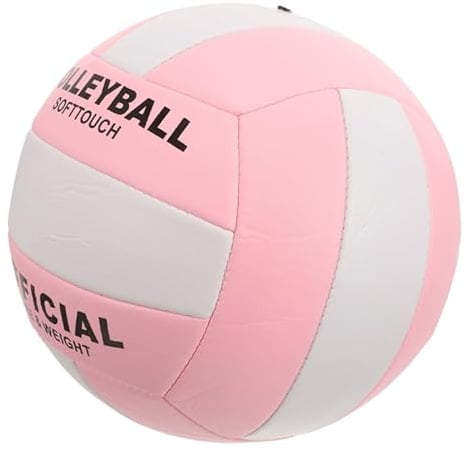 VICASKY Aufblasbarer Softvolleyball 5 Standardgröße Maschinennaht Dickes Material Trainingsball Indoor Outdoor Volleyballtraining