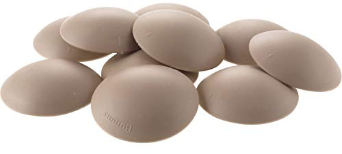 VASALAT Türklinkenpuffer Ø 60 mm selbstklebend - beige 10 Stück