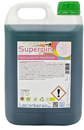 Limpiador Superpin Profesional, 5 Litros