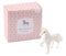 CGB Giftware | Unicornio de cristal en caja de regalo | Gama de cristalería artesanal | Animal de cristal | Adorno | Cristal blanco | Adorno de unicornio | Unicornio | GB02739
