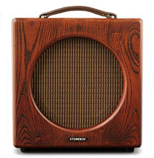 Xtonebox Lithium 1005C Guitar Amplifier Combo to 5W Wooden Valves for Home and Studio Reverb to Springs and Valves