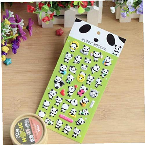 3d Panda Tier Sticker Luftblasen-aufkleber Für Fotoalbum Tagebuch Künstliche Dekoration