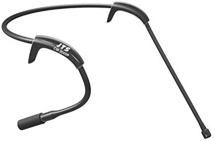 JTS CM-304SP - Microfono Archetto Omnidirezionale Professionale per sistemi microfonici JTS, specifico per istruttore di Fitness, antisudore, Nero