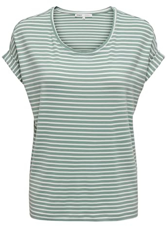 ONLMOSTER Stripe S/S O-Neck TOP JRS NOOS