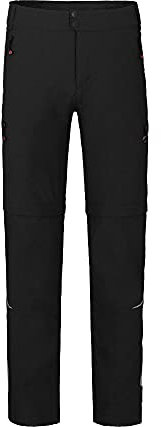 Bergson Patti Zipp-Off | Herren Outdoorhose & Radhose, robust, elastisch, Black [900], 50 - Herren