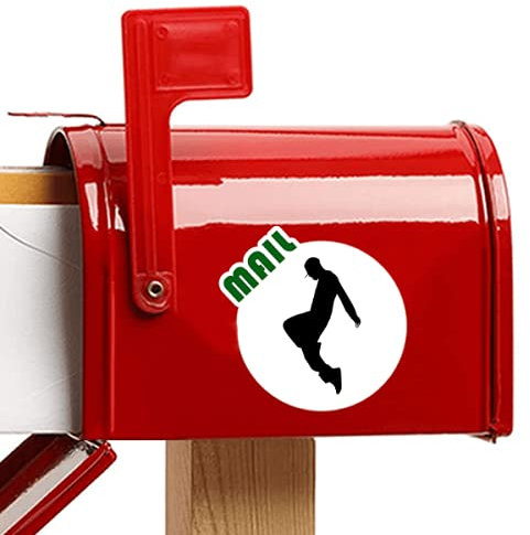 Beauty Gift Jumping Dancer Hip Hop Sports Aufkleber Briefkastenaufkleber Kleber