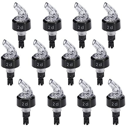 Westmark 12 Dosier/Maß-Ausgießer, Portionierer, Dosierung Pro Ausguss: 2 cl, Kunststoff, Auto-Pour, Transparent, 992022E2