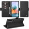 Handyhülle für Huawei P30 Hülle mit Schutzfolie, Standfunktion Kartenfach Wallet Premium Leder Schutzhülle P30 Flip Case Cover Stoßfeste Klapphülle P30 6.1 Zoll