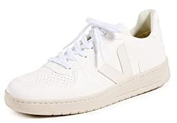 Veja Damen V-10 Sneaker, Extra weiß, hellgrau, 40 EU