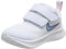 NIKE Star Runner 3, Zapatilla de Deporte, Blanc/Cobalt Bliss-Pearl Pink, 27 EU