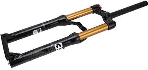 Alomejor 24-Zoll-Mountainbike-Vorderradgabel Fahrrad-Stoßdämpfung Manuelle Lockout-Luftgabel Radfahren Federgabel Schnellspanner