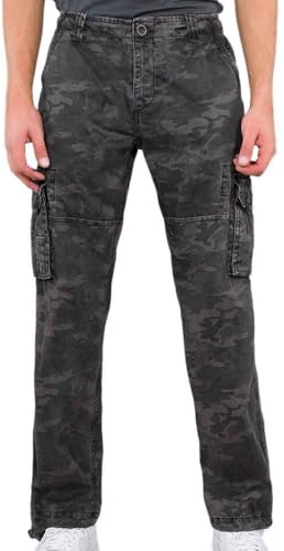Alpha Industries Herren Freizeithose Jet Camo