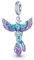 GNOCE Damen Charm Anhänger Phönix Anhänger 925 Sterling Silber Charm Fit Alle großen Marken von Armband/Halskette