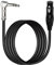 PNGKNYOCN 1/4 auf XLR Kabel 90 Grad rechter Winkel 6,35 mm TRS Stecker auf XLR Buchse Audio Stereo Mikrofonkabel für Lautsprecher, Bühne, DJ und mehr (2M)