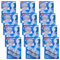 12 Pack Max Flush 5 Ocean Spray Toilet Rim Block Cleaner (Twin Pack), Clear Water Toilet Rim Block with Anti-Limescale, Cleaning Foam, Dirt Protection and Extra Freshness
