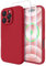 OTOFLY Compatible with iPhone 16 Pro Case with 2 Pack Screen Protectors, Compatible with MagSafe, Shockproof Military-Grade Protection, Magnetic Silicone 16 Pro Phone Case, Red