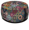 Bertoni Hocker Sitzhocker Pouf für Balkon & Garten Puff Codura Wetterfest 40 x 20 cm Garten Sitzsack Outdoor & Indoor Runder Sitzpouf mit abnehmbarem Bezug Waschbar Valencia