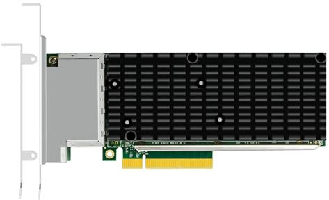 GLOTRENDS ST7223 Scheda di rete Ethernet 10Gb RJ45 a 4 porte compatibile con controller Intel X710, interfaccia PCIE 3.0 X8, supporto Windows 11/10/Windows Server/Linux/ESX/VMware ESXi
