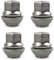 Robuste Radmuttern für Ford Fiesta Focus Mondeo Fusion C-Max Kuga Transit Connect Puma Escort Volvo S40 C30 V50 C70 1366029 1454051 81EB1K024AB 4 Stück