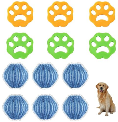 12 Stück Tierhaarentferner Waschmaschine, Hundehaare Entfernen Katzenhaarentferner Waschmaschine, Waschmaschine Haarfänger, Für Hundehaare Und Katzenhaarentferner Waschmaschi