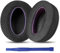 Adhiper Cuscinetti auricolari di ricambio per Sony WH-XB900N, WH-CH720N, WH-CH710N, WH-CH700N, MDR-RF895RK, auricolari con tessuto a rete migliorato e schiuma confortevole, colore nero e viola