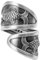 IMINI Vintage Silver Fish Spoon Open Ring - Adjustable Wrap Band for Men & Women, Retro Oxidised Personalized Statement Bohemian Comfort Fit Jewellery, Unique Gifts for Christmas Birthday