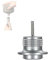 Campingmoon Adaptateur de remplissage de gaz butane pour briquet butane et chalumeau à gaz Convertir le bidon d'isobutane en réservoir gonflable