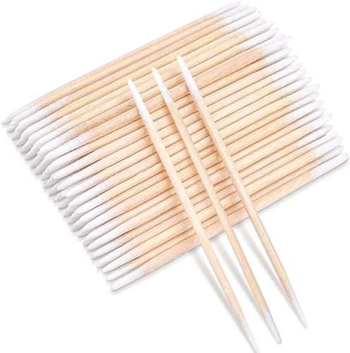 Cotons-tiges, applicateurs à pointes en coton, bâtonnets en bois pour sourcils, tatouage, beauté, maquillage, couleur, couture d'ongles, bâtonnets dédiés pour ramasser la saleté, pour tatouage