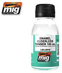 Ammo MIG-2019 Auxiliary Enamel Ouderless Thinner 100 Ml, Multicolour