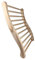 SudoreWell® Dossier ergonomique confortable en bois pour sauna - 2 faces ergonomiques - accessoires pour sauna