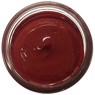 Woly Shoe, boot polish leather high shine cream + cloth variation - Dark Red