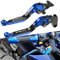 TMAX 530 500 560 Regolabile Leve Freno e Frizione Moto CNC Alluminio per T-MAX 500 2008-2011 Tmax 530 2012-2016 Tmax 560 2020 2021(Blu/Nero)