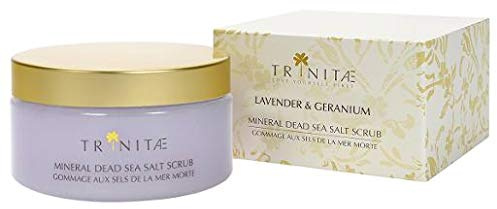 Trinitae Mineral Dead Sea Salt Scrub Lavender & Geranium