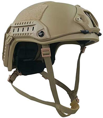 Tactical Ballistic UHMW-PE Helm Premium Futter Helm (DE, L)