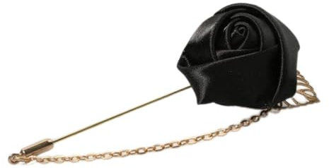 Hommes et Femmes Rose Fleur Feuille Mode Broche Broche Blazer Costume Revers fête de Mariage boutonnière Charme Broche Bijoux vêtements Accessoire