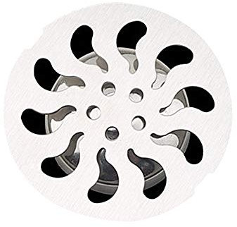 Ruankenshop Rejilla Plato Ducha Acero Inoxidable Desague Ducha Tapa Desague Terraza Rejilla Fregadero Lavabo BañEra Desague Antiolores Sumidero Desague 12.5cm