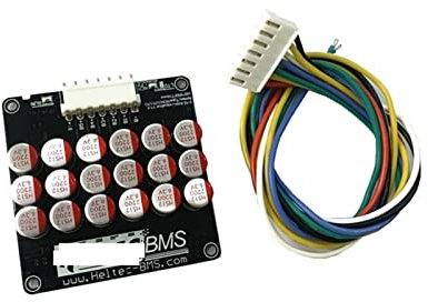 HengYun art battery equalizer 4S 5S 6S 5A Capacitor Active Equalizer Balancer Lithium Lipo/titanate LTO for Battery Car Audio Group balancer (Current : 6S)