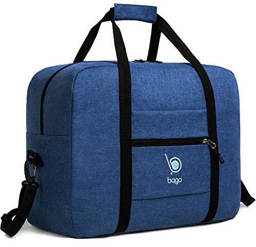 Bago Reisetasche für Fluggesellschaften – passend für 45,7 x 35,6 x 20,3 cm große Reisetasche Spirit & Frontier Airlines – faltbare Reisetasche für Reisen – persönliche Gegenstände, kleine Tragetasche