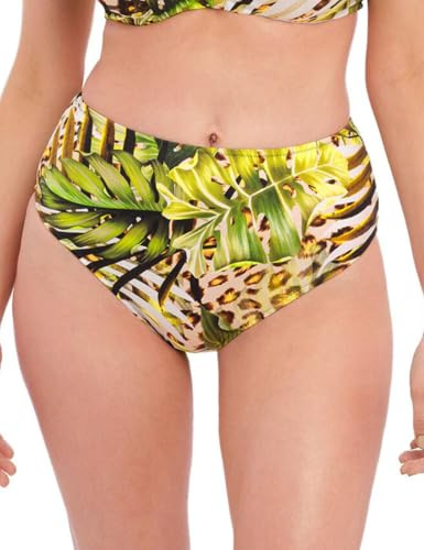 Fantasie Women's Kabini Oasis High Waist Bikini Brief Bikini Bottoms (Pack of 1)