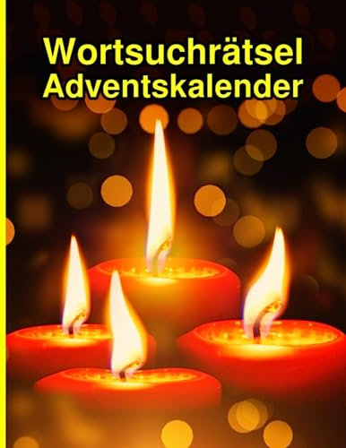 Adventskalender Rätsel Erwachsene: Wortsuchrätsel zur Vorweihnachtszeit