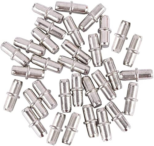 ZYMEN 120 Uds. Partición de Armario Soporte para Clavos Zapatero gabinete de Madera móvil Soporte Hardware Accesorios para Muebles Commemoration Day